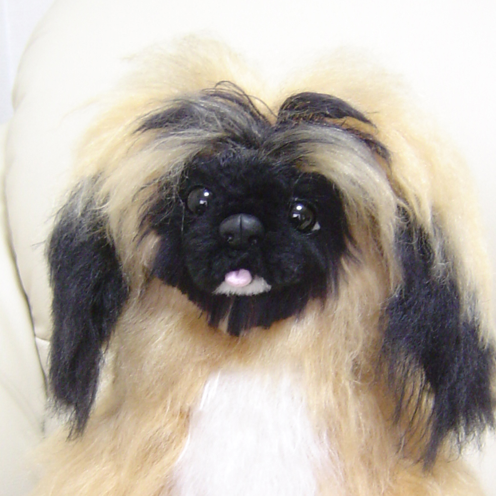 090313kurobe ペキニーズ ぬいぐるみ 犬 猫 リアル ペット - 【公式