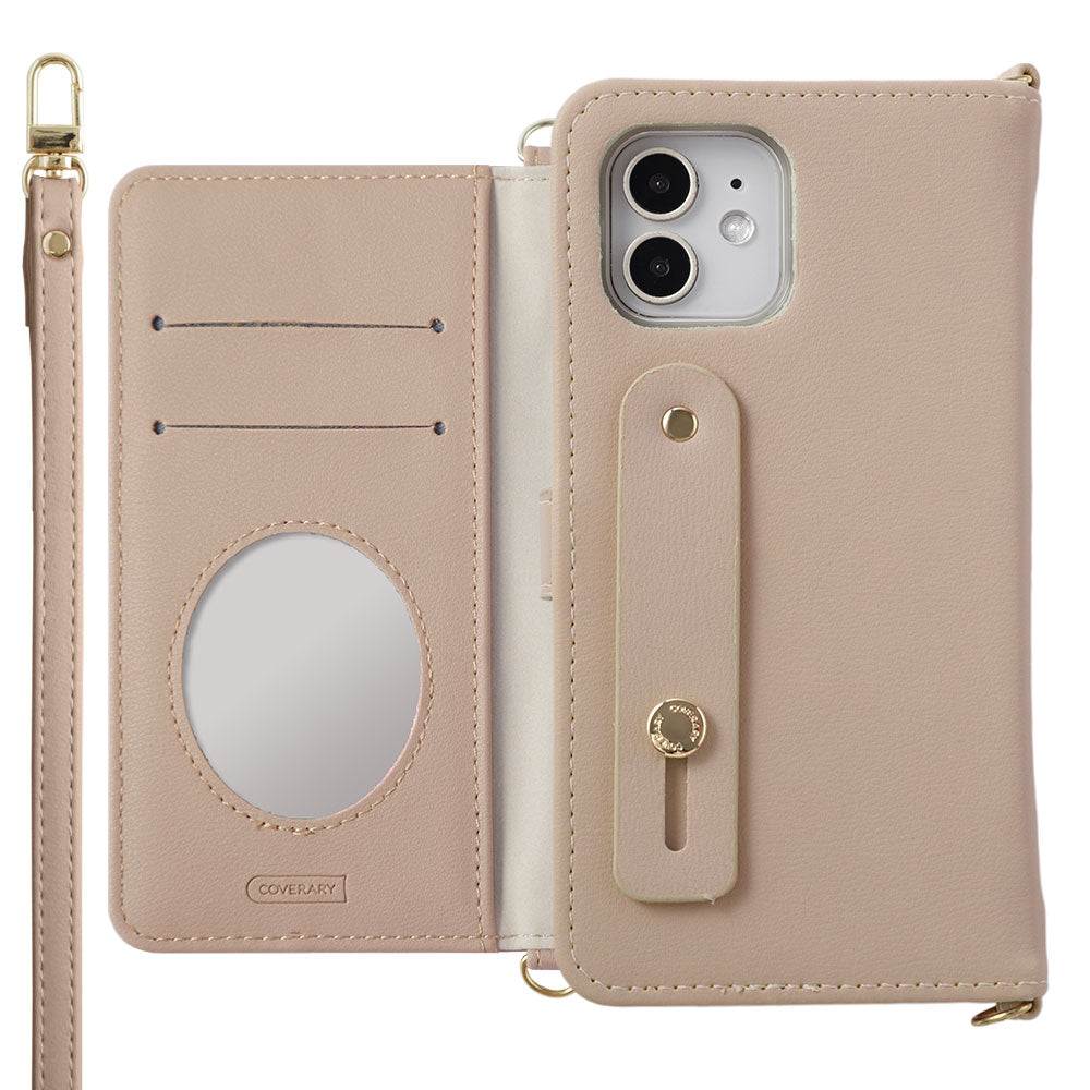 ヴィーガンレザー くすみパステル フィンガーベルト＆ショルダー