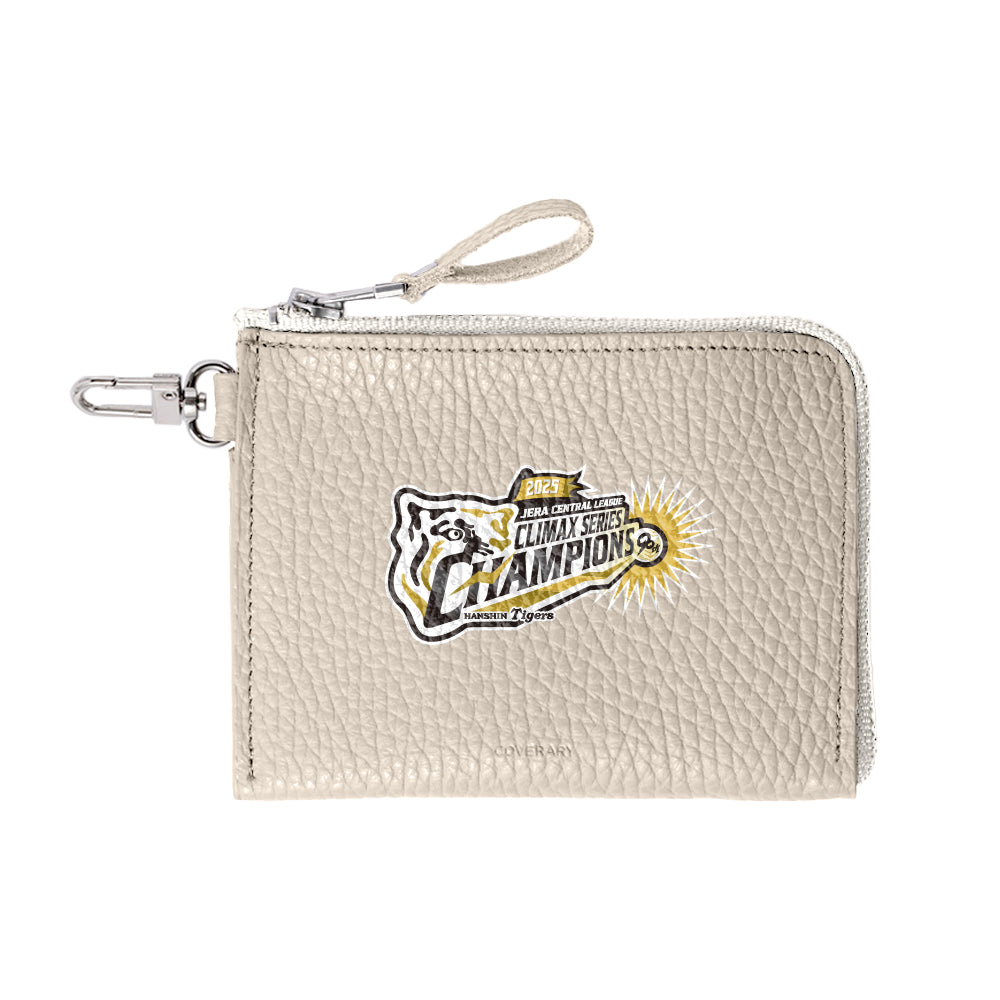 期間限定】阪神タイガース × COVERARY 2025CS優勝ロゴ 本革 イタリアン