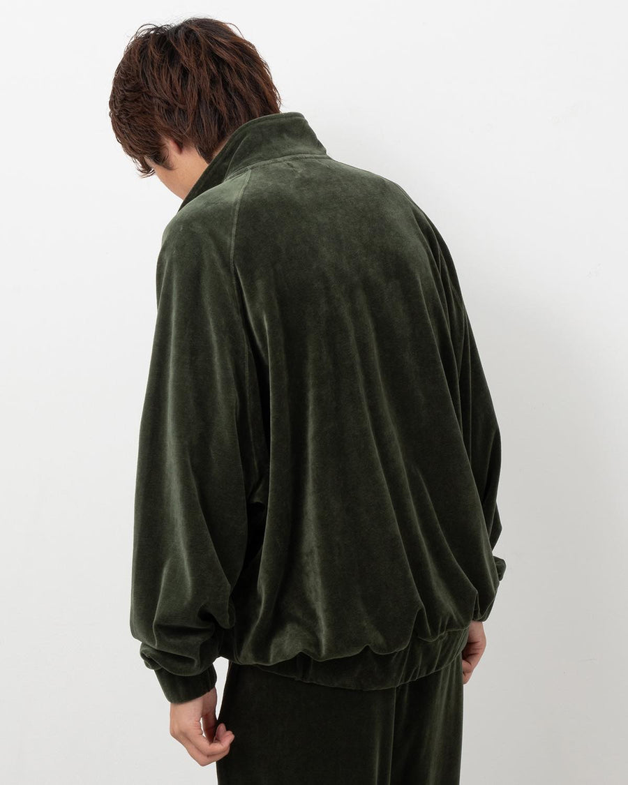 COMPACT VELOUR TRACK JACKET – COVERCHORD