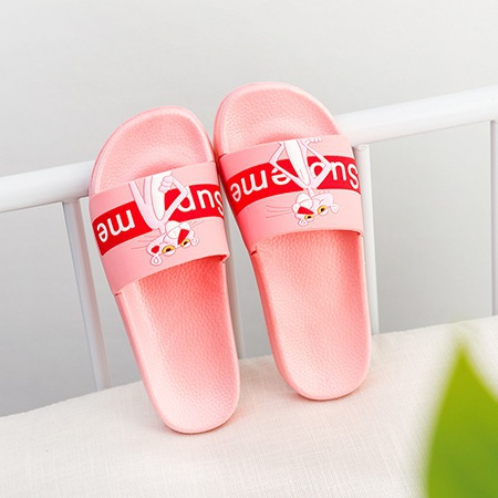 シュプリーム ピンク パンサー コラボ スリッパ 安価 ファッション雑物