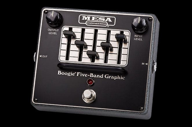 MESA BOOGIE GRAPHIC EQ PEDAL - LEGENDARY BOOGIE 5-BAND EQ Rockshop