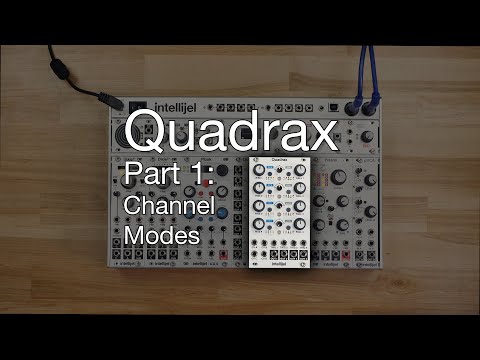 Intellijel Designs Quadrax — Clockface Modular