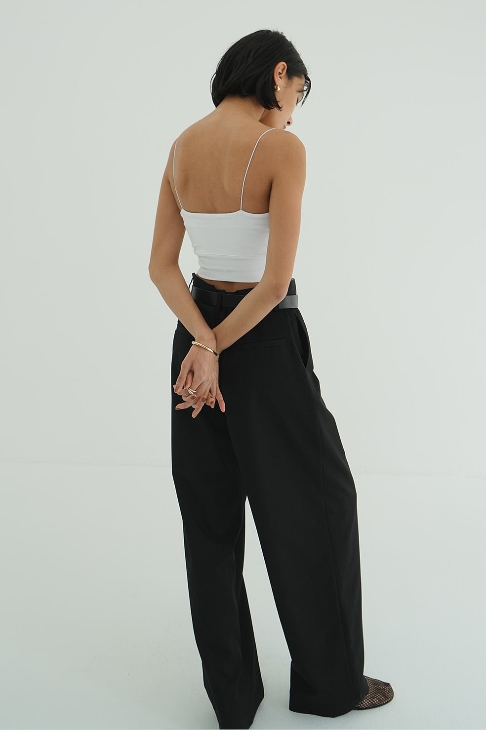 THIN CORD BARE TOP｜TOPS(トップス)｜CLANE OFFICIAL ONLINE STORE