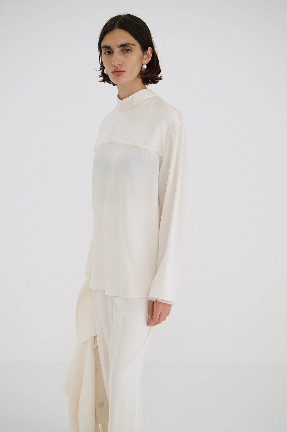 W FACE FRINGE SHIRTS｜TOPS(トップス)｜CLANE OFFICIAL ONLINE STORE