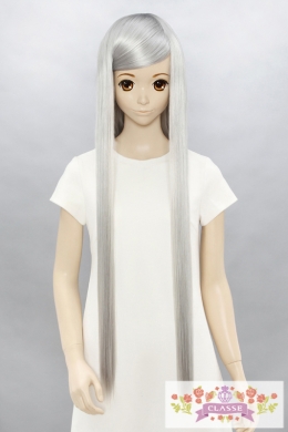 ストレート80cm - シルバー06 | ウィッグ 銀 | コスプレウィッグ通販