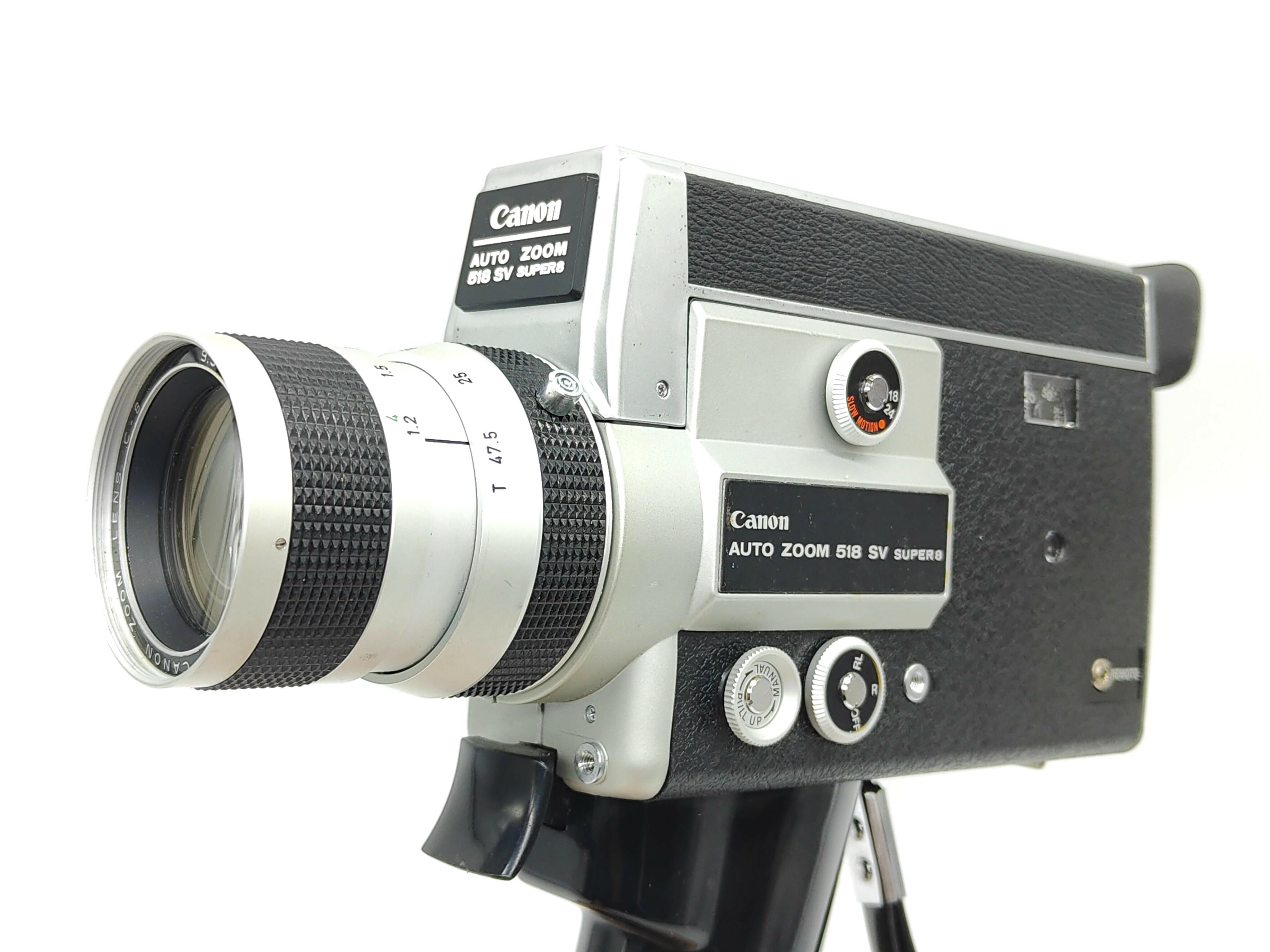 FILM TESTED Canon Zoom 518SV Super-8 movie camera | Classic Cameras AU