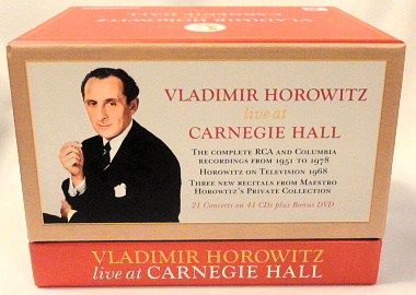 VLADIMIR HOROWITZ live at CARNEGIE HALL（41CD & 1DVD）