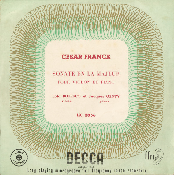 France Decca LX 3056