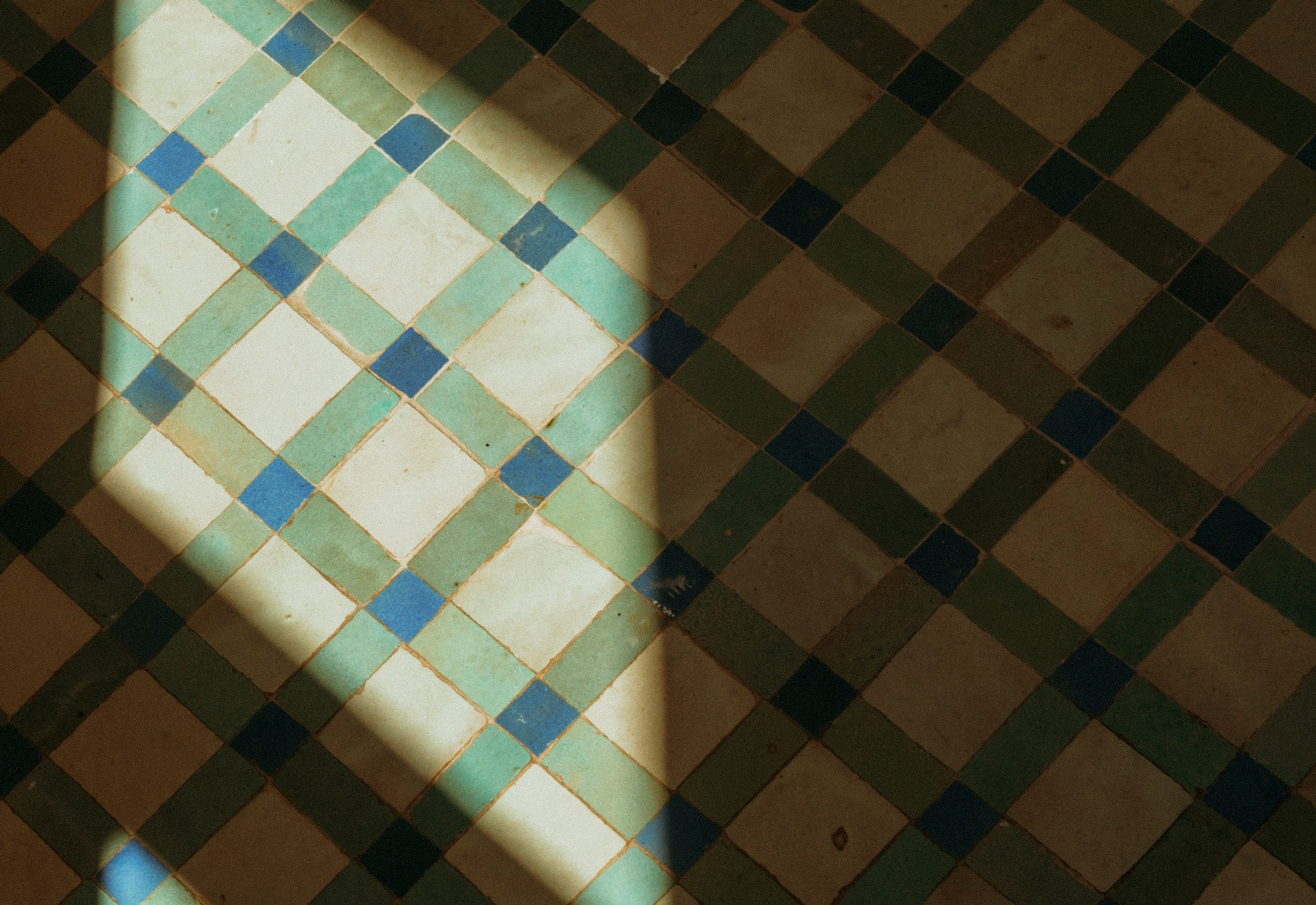 Gambit 1 Zellige Mosaic Casablanca/Pure White – Zia Tile