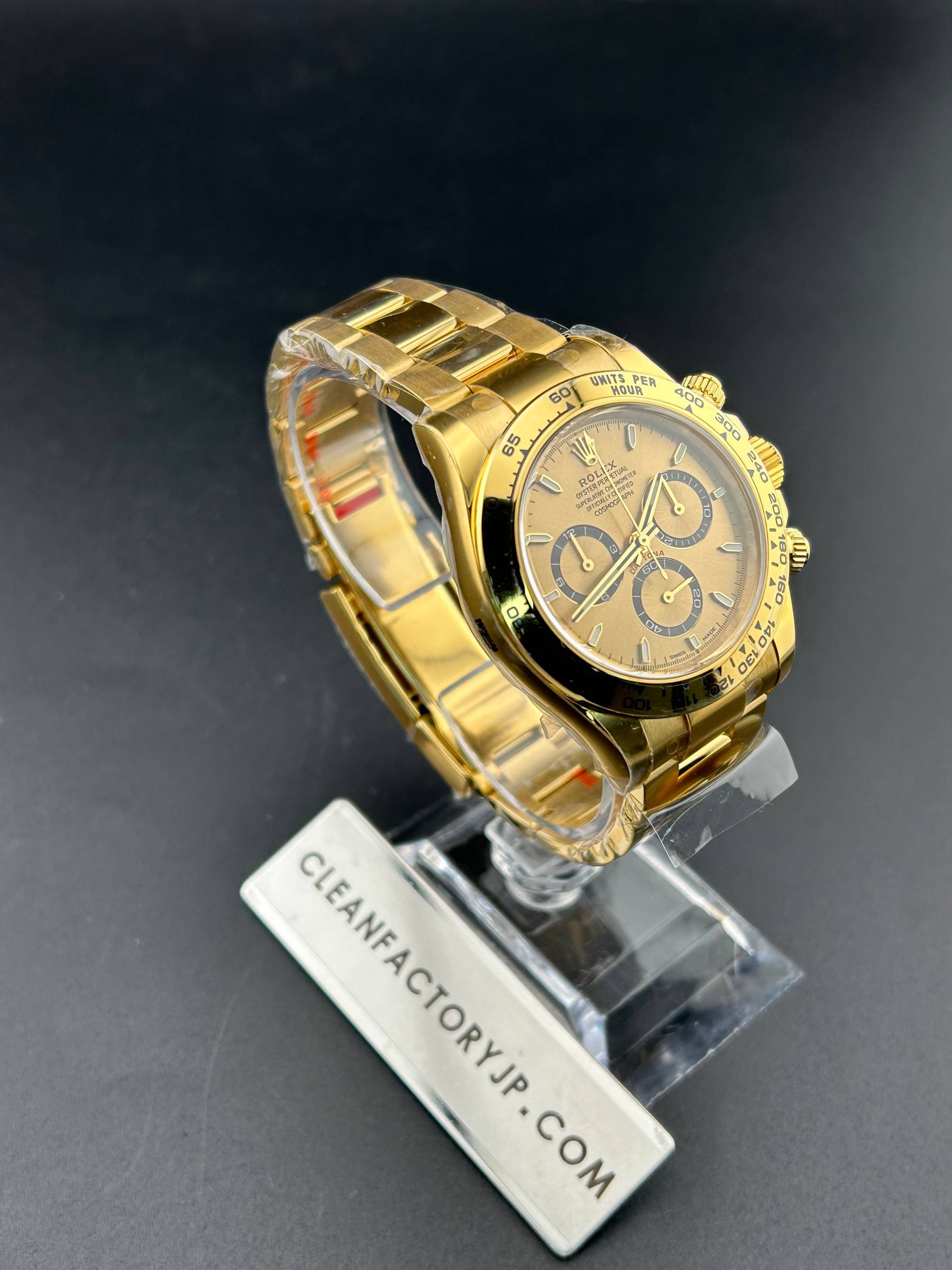 CLEANクリーン工場 ROLEXロレックス デイトナ126508 イエローゴールド