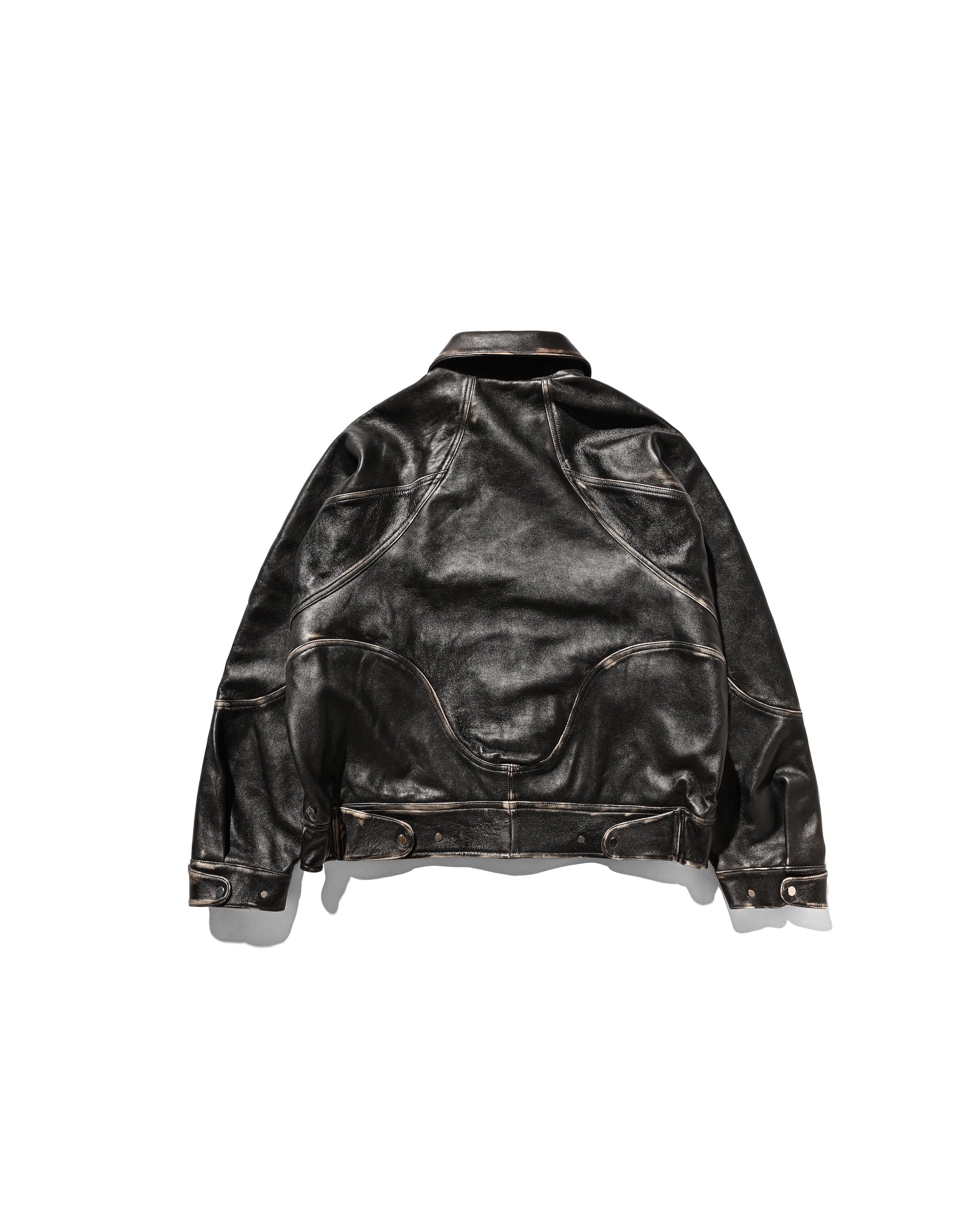 VINTAGE SHEEP LEATHER FUTURE JACKET (BLACK)
