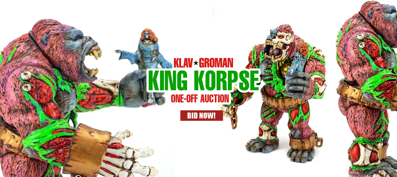 KLAV VS JAMES GROMAN KING KORPSE (with Blue Lady)