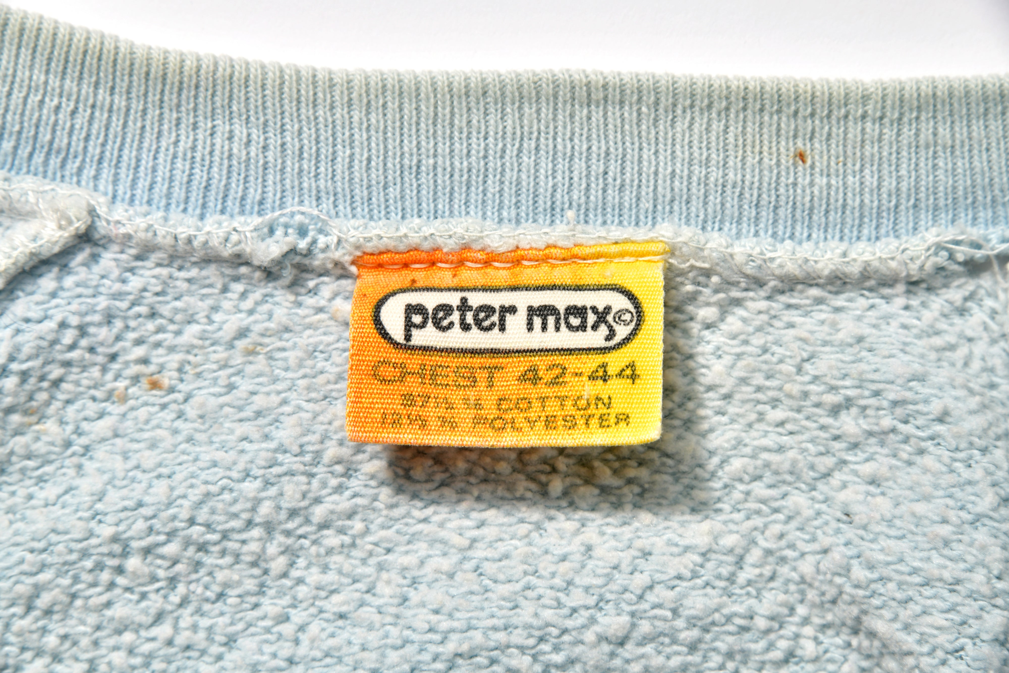 1970s Peter Max Print Sweat Shirt