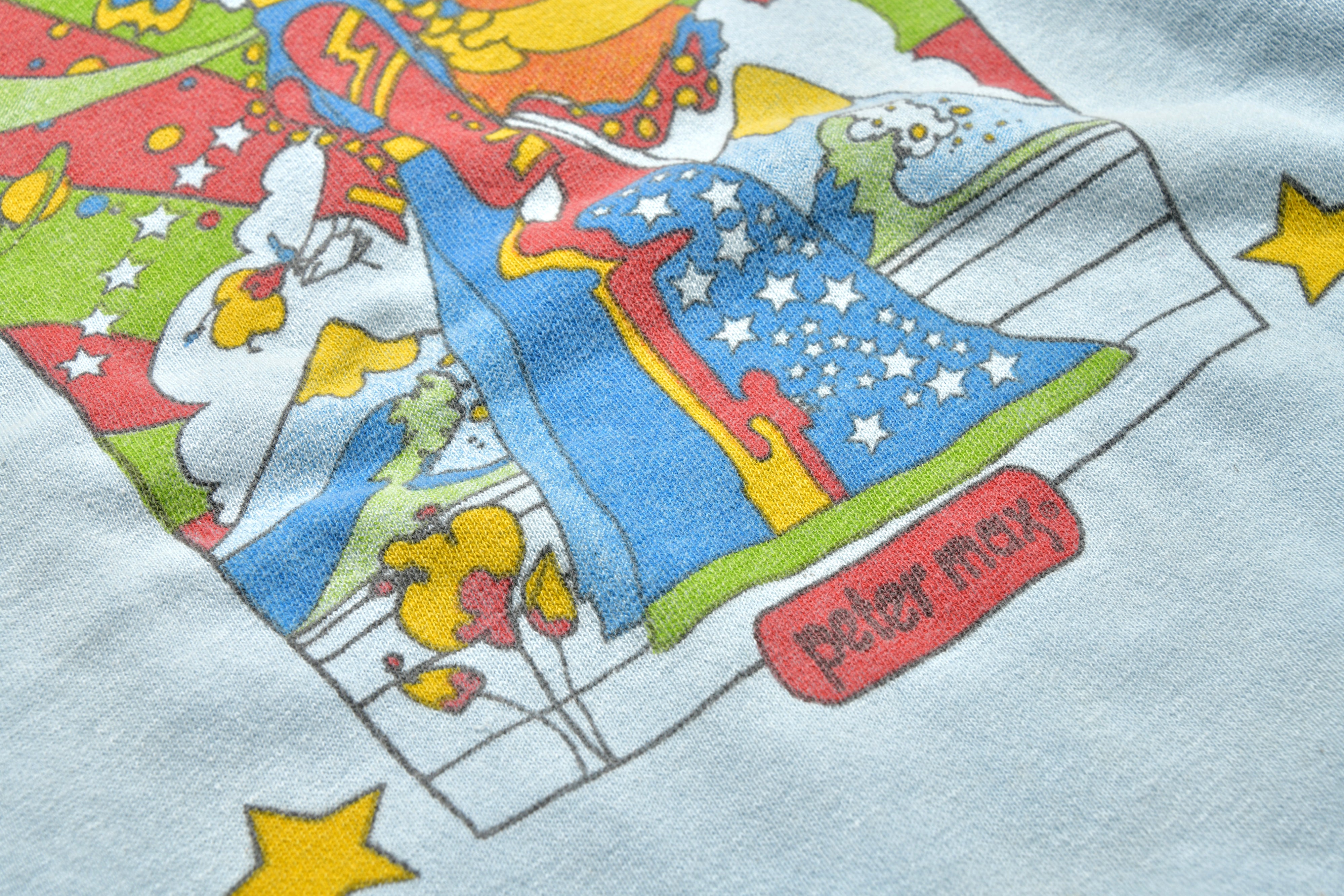1970s Peter Max Print Sweat Shirt