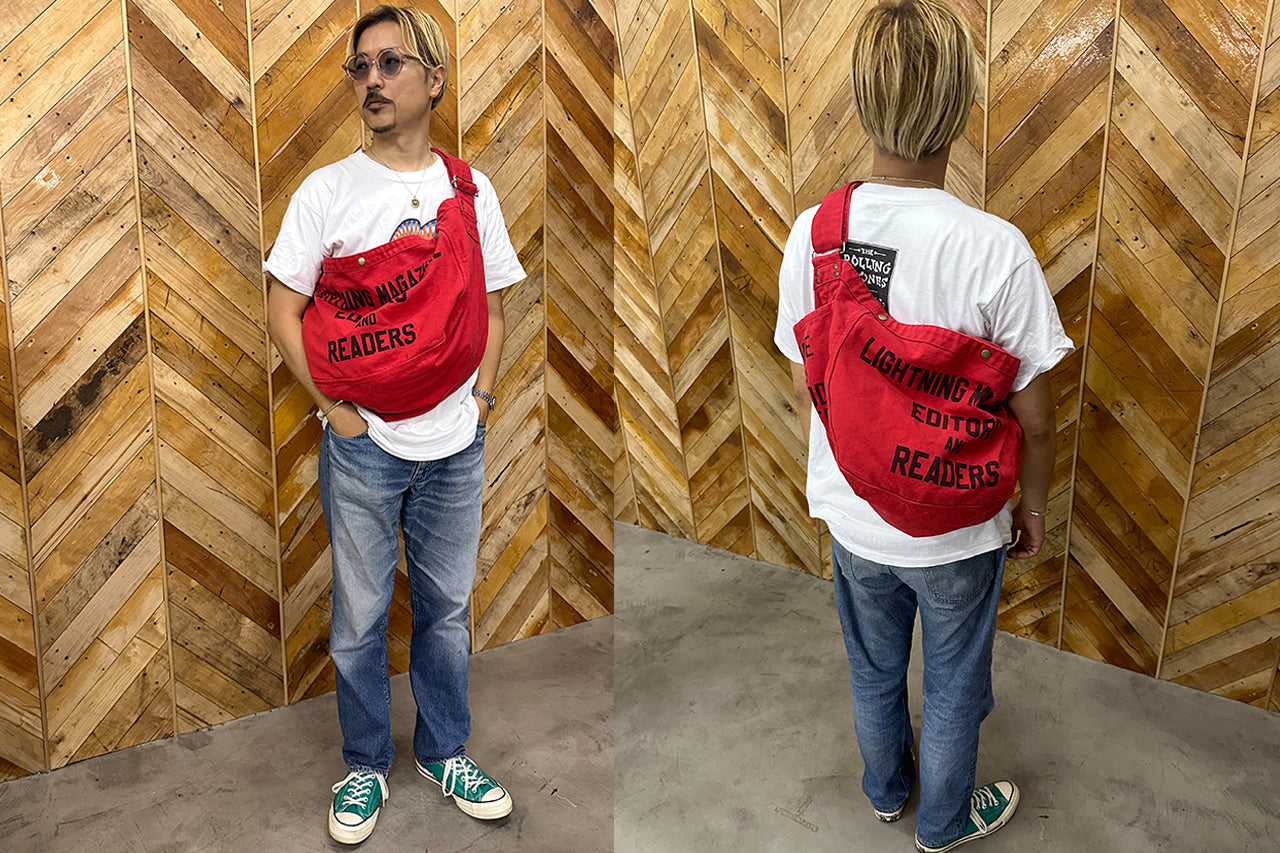 Lightning × California Sportswear ニュースペーパーバッグ