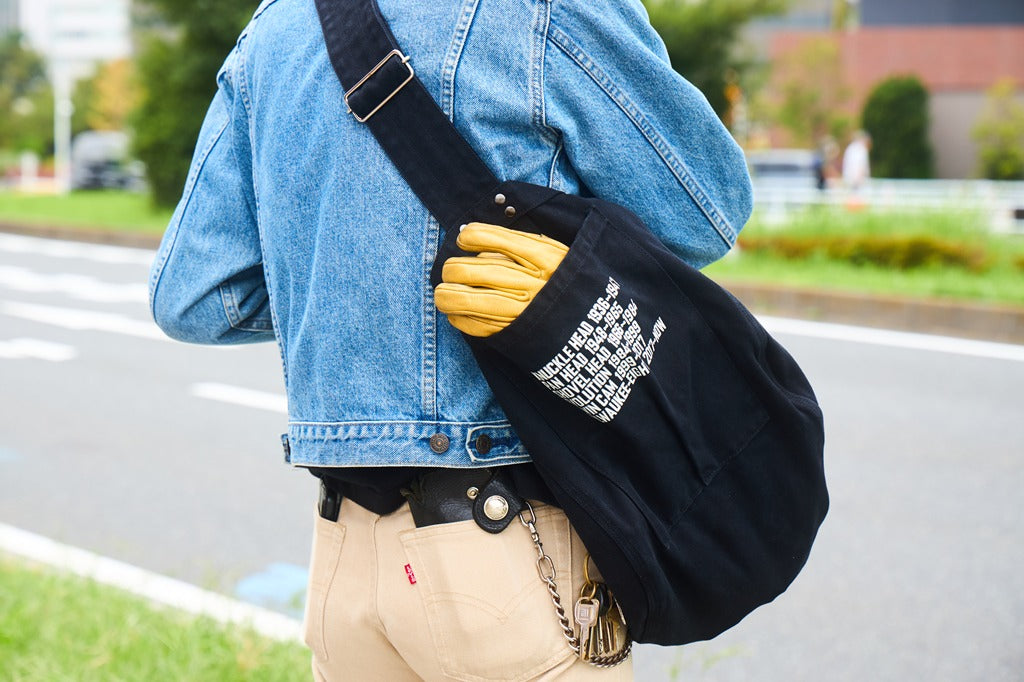 California Sportswear × CLUB HARLEY ニュースペーパーバッグ（ENGINE）