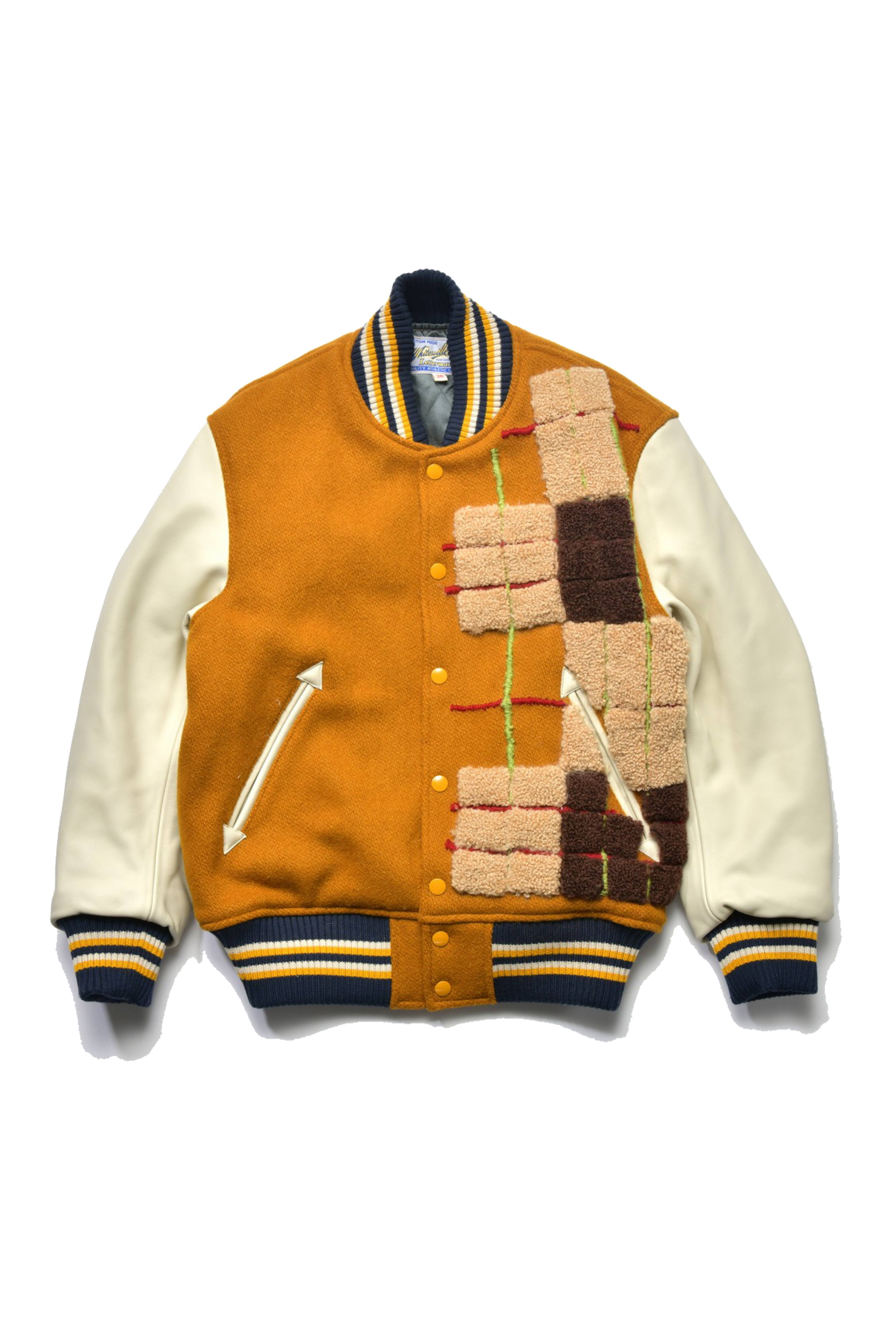 WHITESVILLE ウールメルトン アワードJKT（custom by めぐミルク）