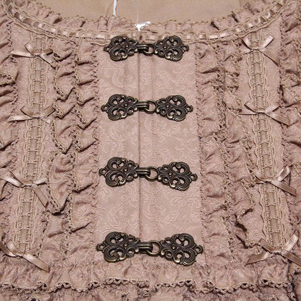 モカサテンリボン使いジャガードビスチェ - ピンクハウス通販