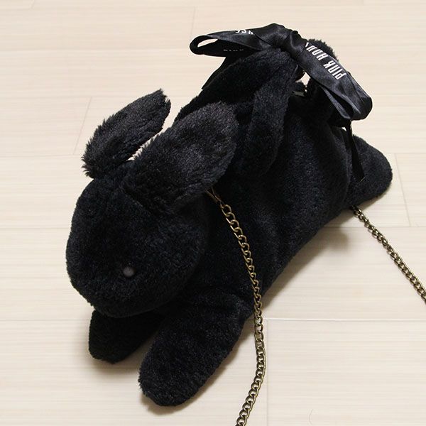 黒うさぎ2WAYぬいぐるみバッグ - ピンクハウス通販｜リサイクル