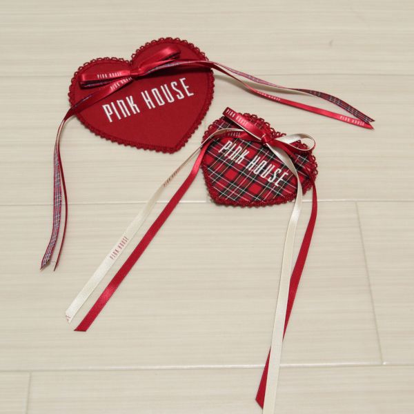 赤系ハートブローチ2個セット - ピンクハウス通販｜リサイクル