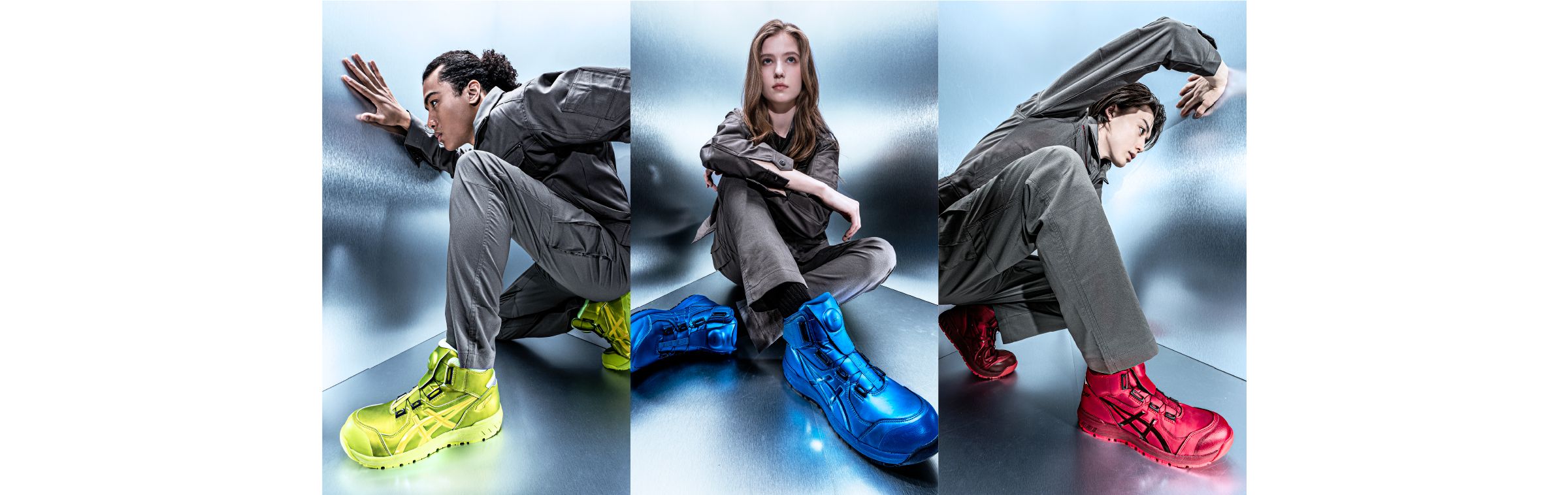 WINJOB®CP304 BOA GLEAM｜安全靴 ワークシューズ｜ASICS