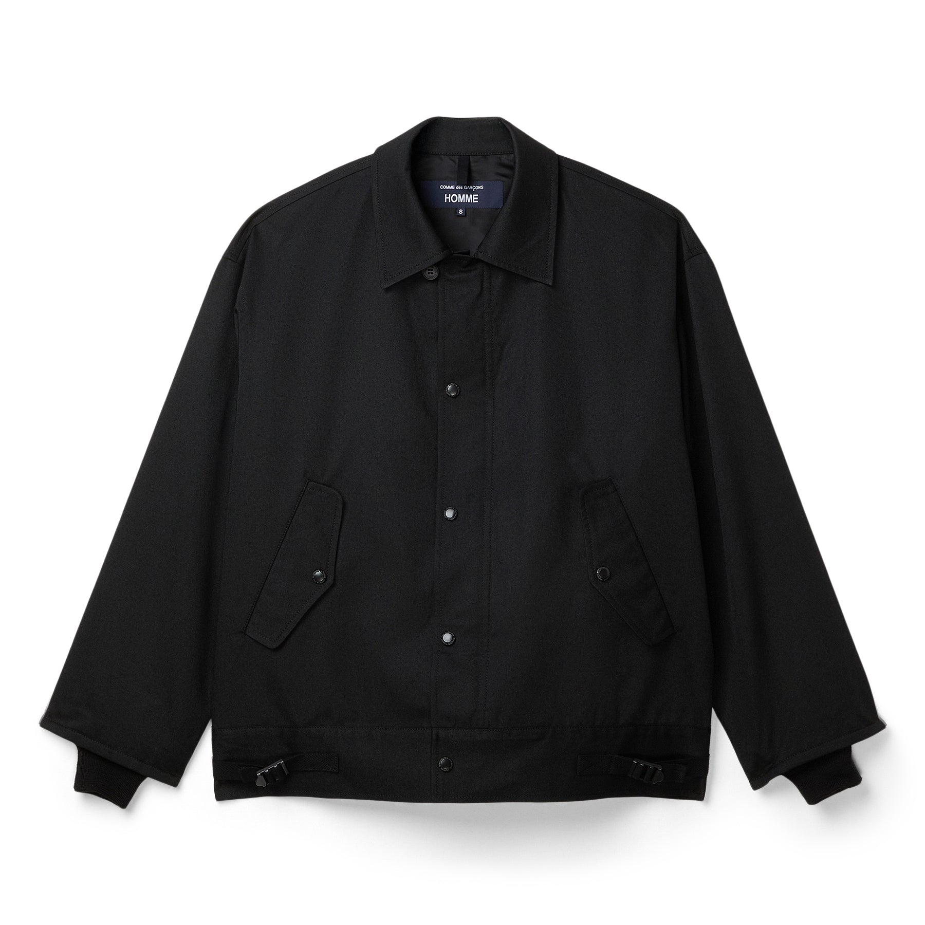 Comme des Garcons CDG Homme Wool Twill Jacket (Black) – CNCPTS