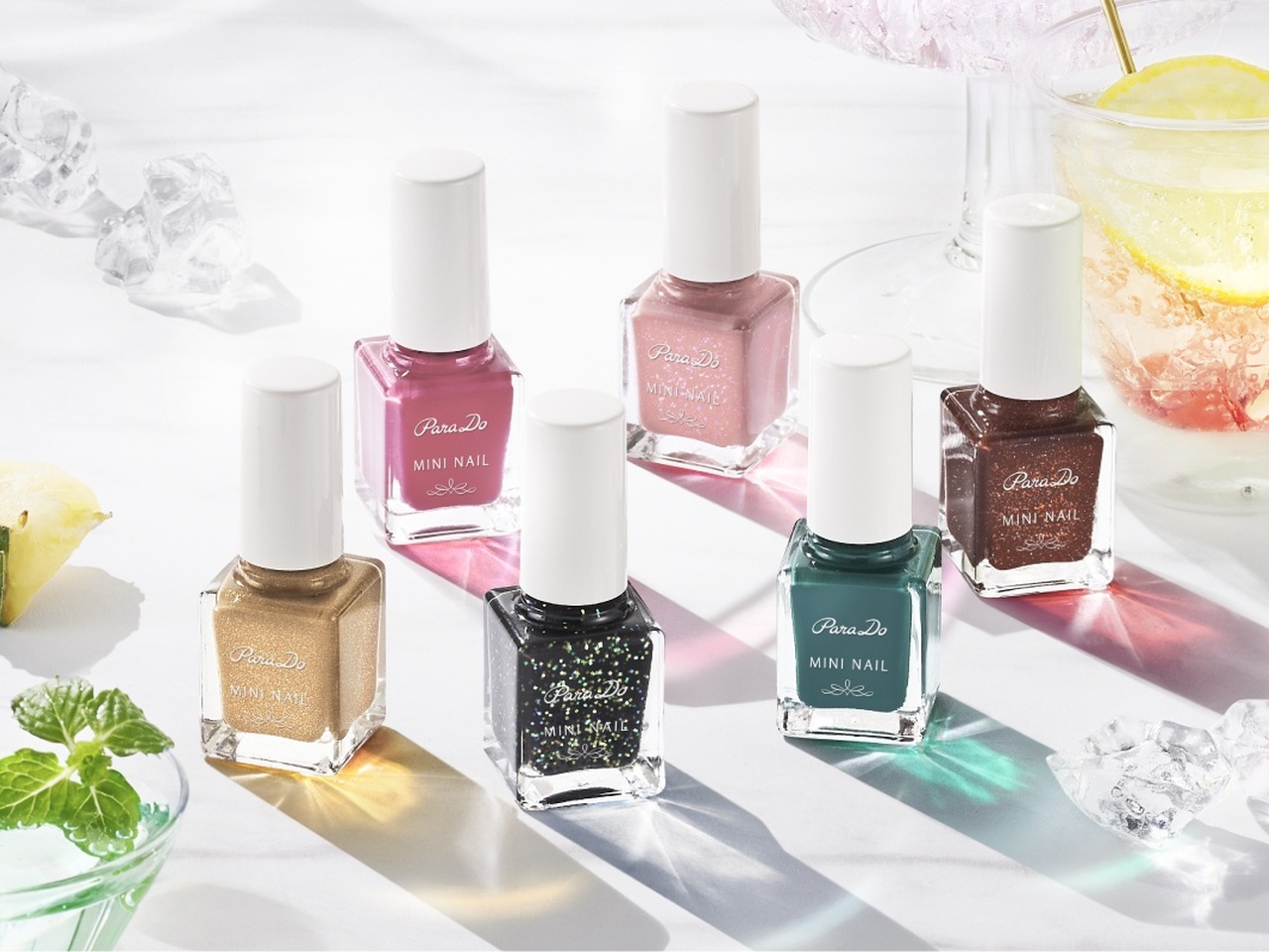 カクテルのように好みに合わせてミックス！パラドゥの新作ネイルが