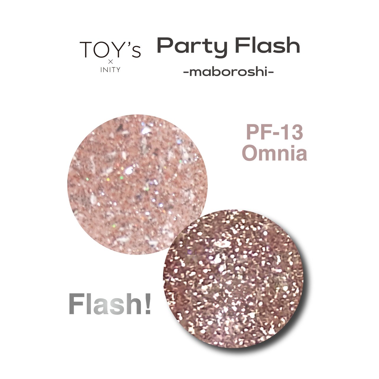 TOY＇s x INITY パーティーフラッシュ -マボロシ- T