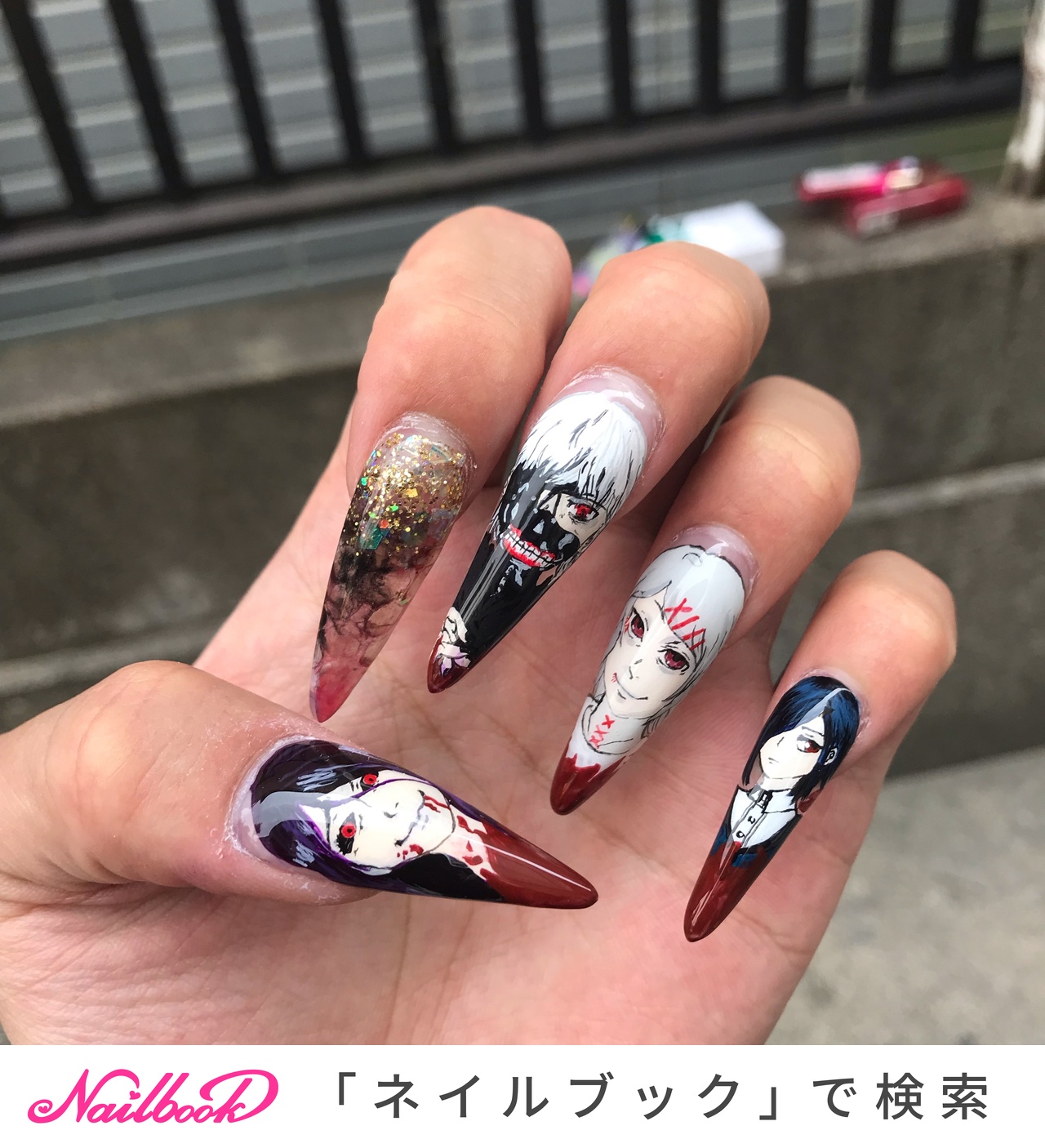 オールシーズン/ハンド/グラデーション/痛ネイル/キャラクター - 使用