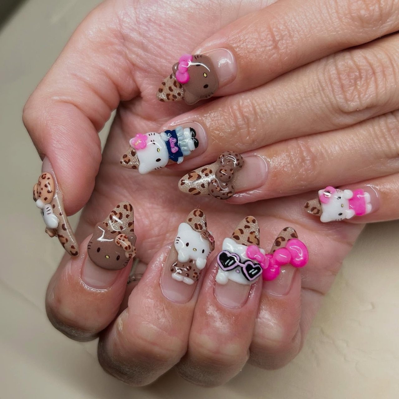 秋/冬/オールシーズン/ハンド/レオパード - NICHI nail salon & school