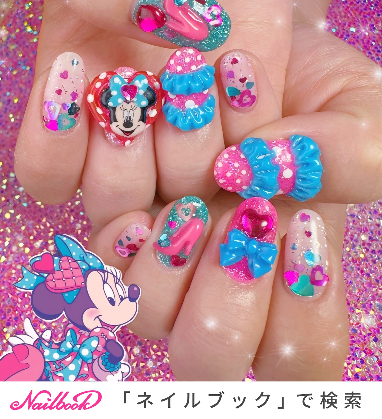 2026年】新着順｜#ミニパルネイルのネイルデザイン｜ネイルブック