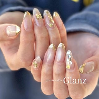 パーツネイルのネイルデザイン｜ネイルブック