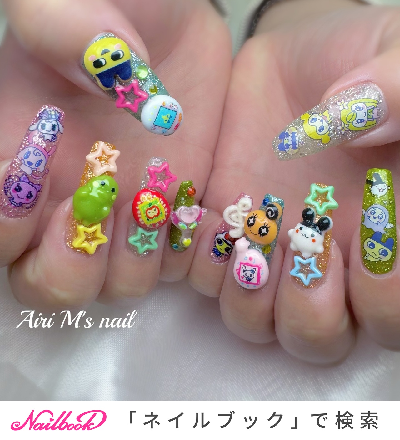 2026年】新着順｜#たまごっちネイルのネイルデザイン｜ネイルブック