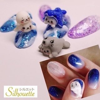 あざらしのネイルデザイン｜ネイルブック