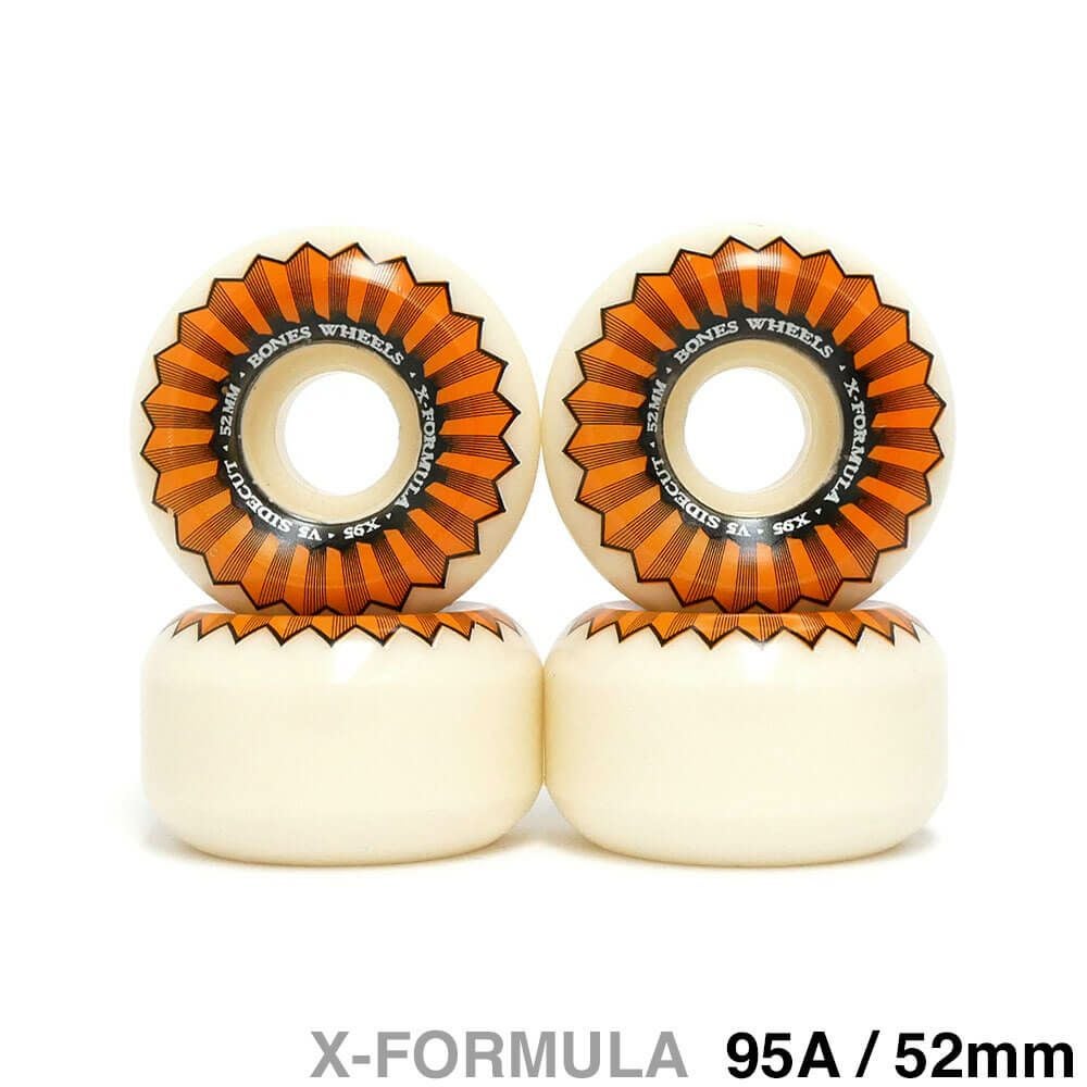 BONES WHEEL ボーンズ ウィール X-FORMULA 95A V5（SIDECUT）52mm