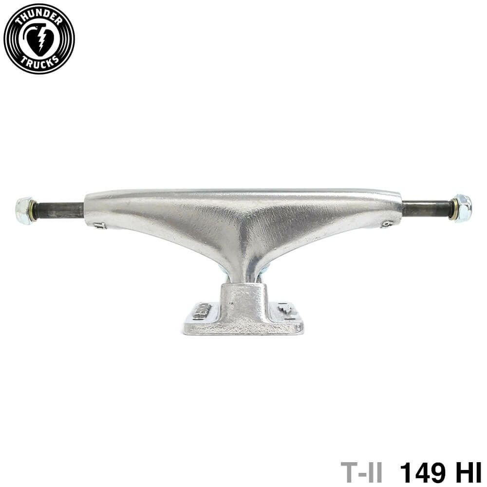 THUNDER TRUCK サンダー トラック T-II 149 HI シルバー スケート