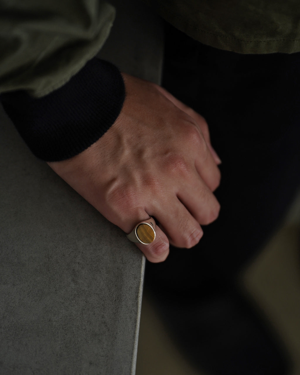 GARDEN OF EDEN ガーデンオブエデン オーバル シグネットリング(L