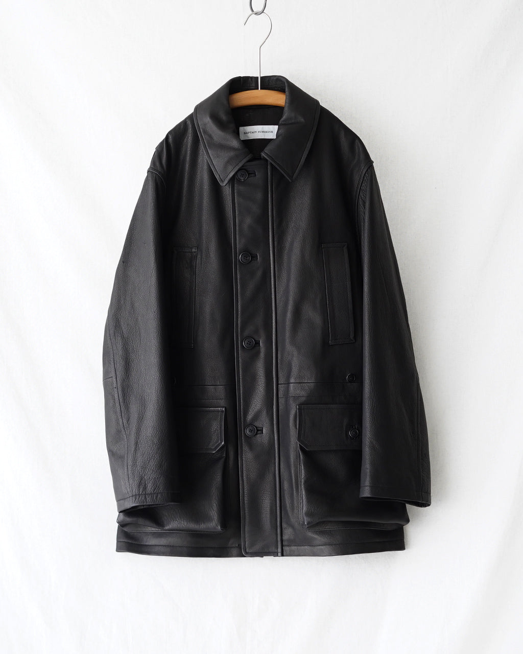 KAPTAIN SUNSHINE キャプテンサンシャイン ディアスキン ハーフコート