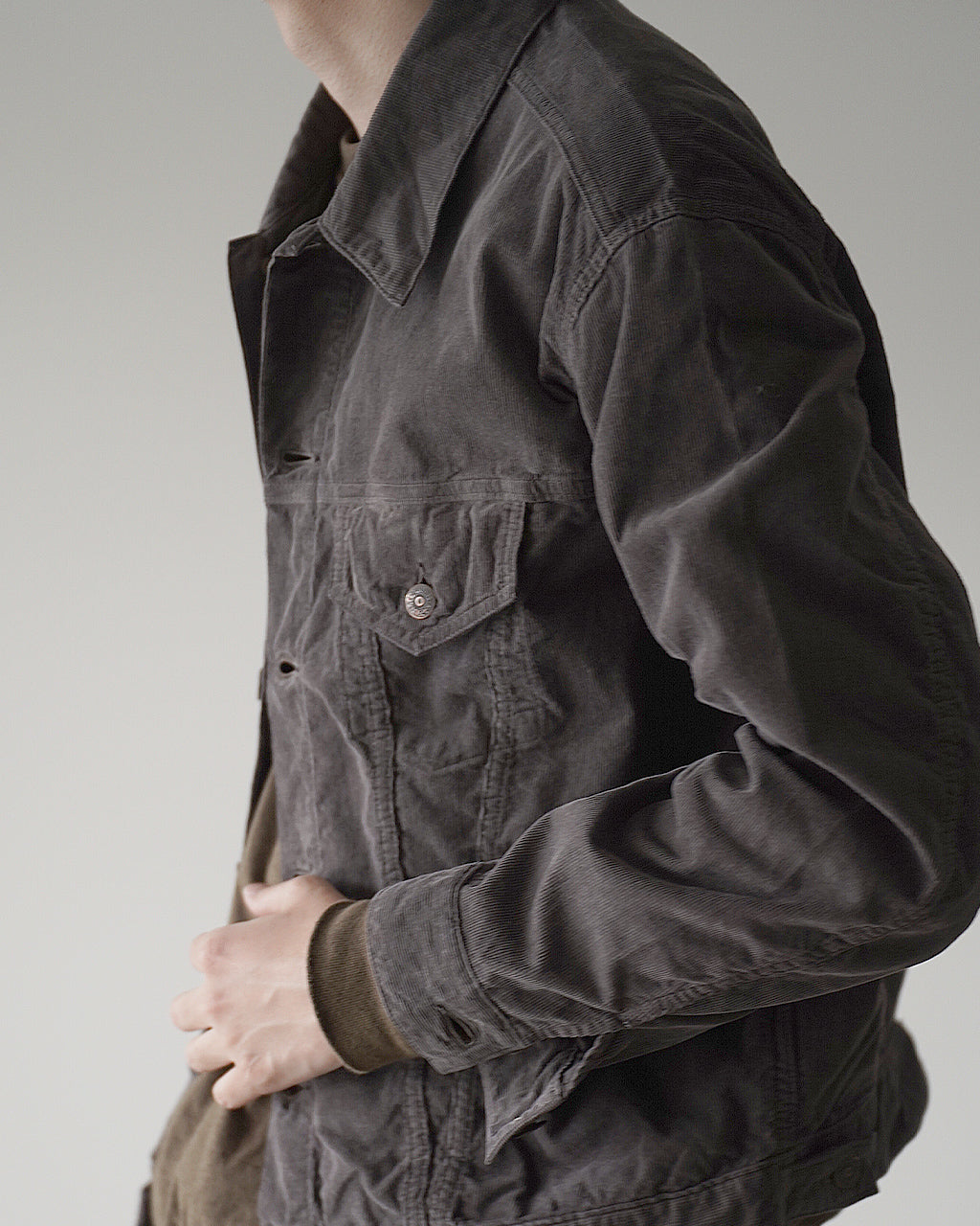 KAPTAIN SUNSHINE キャプテンサンシャイン コットン コーデュロイ T-3