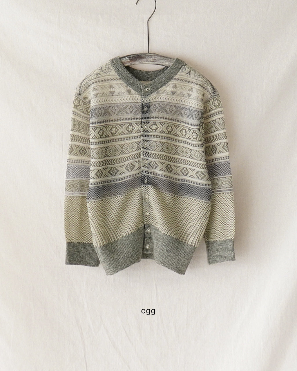 JUN MIKAMI ジュンミカミ フェアアイル カーディガン レディース