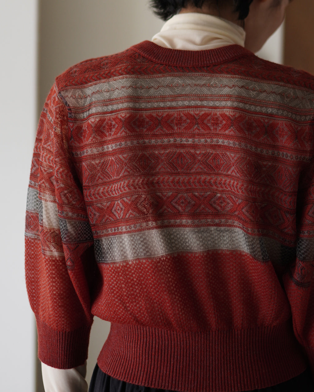 JUN MIKAMI ジュンミカミ フェアアイル カーディガン レディース