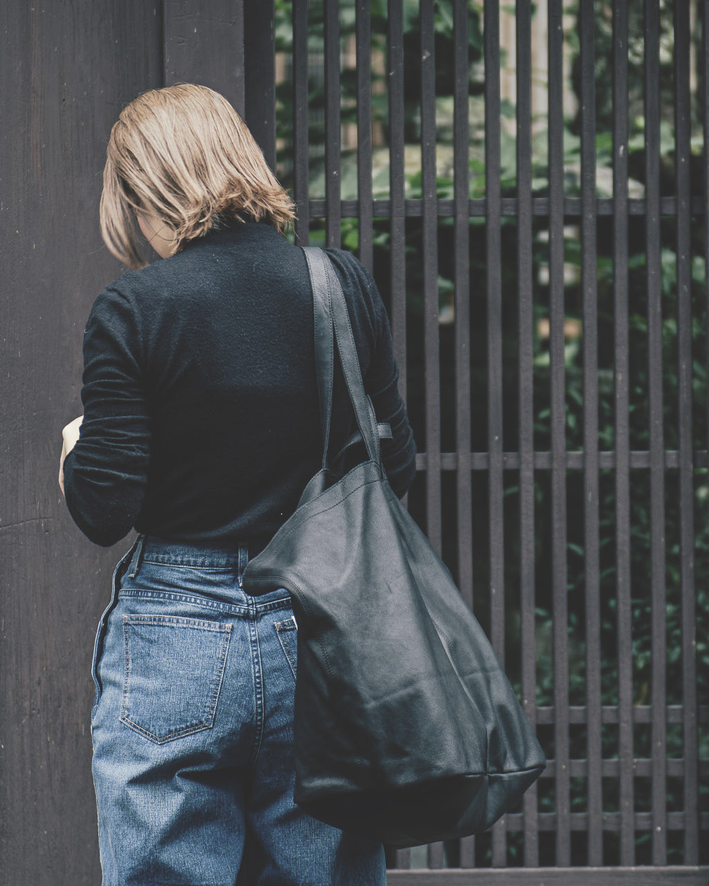 Morphee モルフェ DOUBLE TOTE（XXL Size) BLACK XXL-BLK-101 【送料