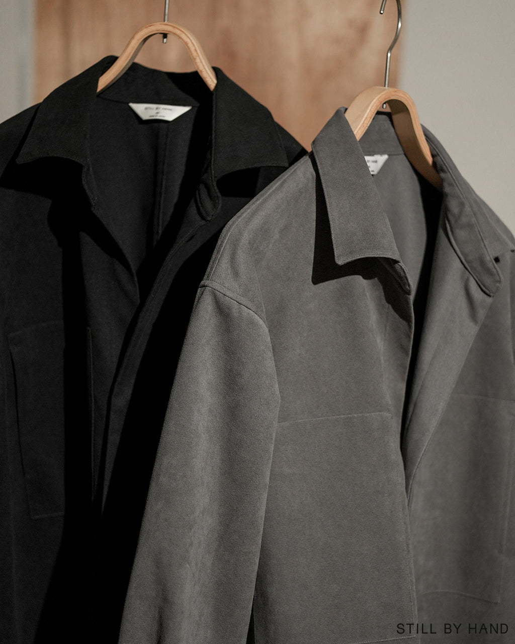 STILL BY HAND スティルバイハンド シンセティックレザー オーバー