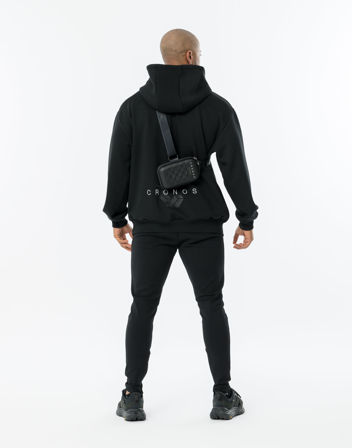 CRONOS × Rollink HARD SHELL CROSSBODY BAG【BLACK】