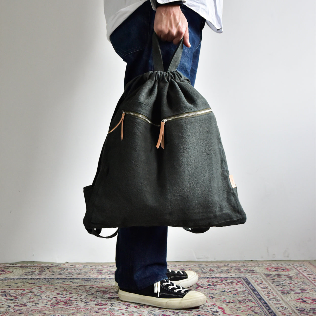 HYBRID LINEN 】NAP ZAC / ナップサック