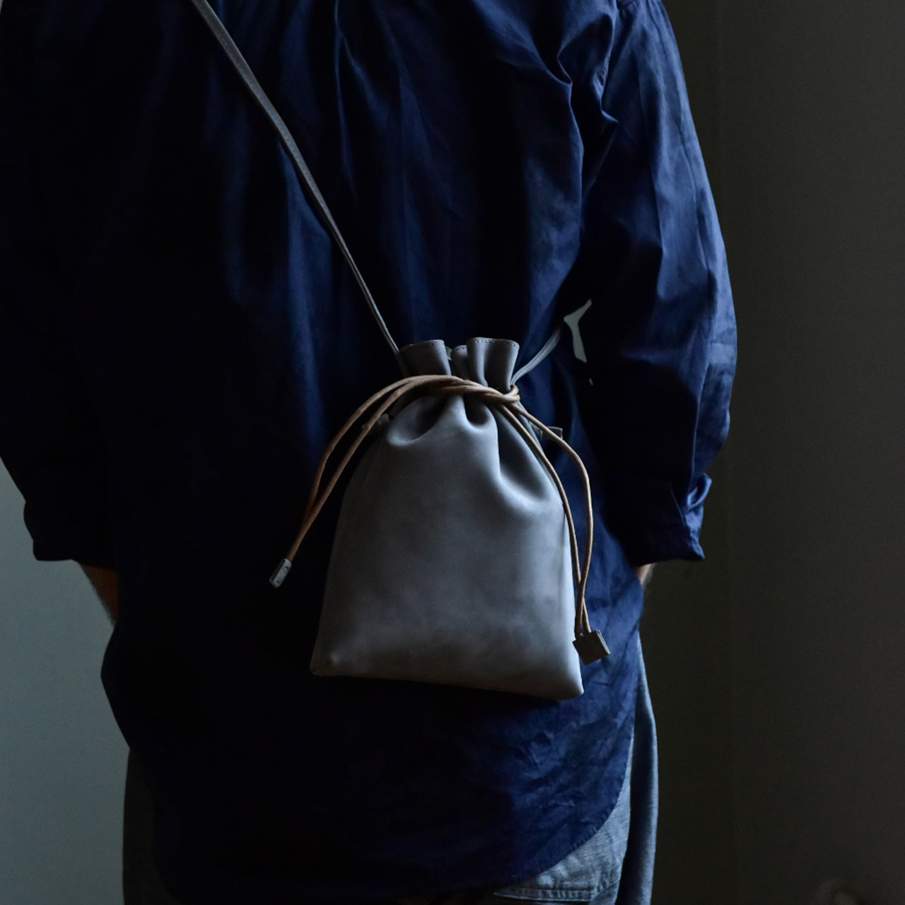 TATUM】KINCHAKU SHOULDER / 巾着ショルダー