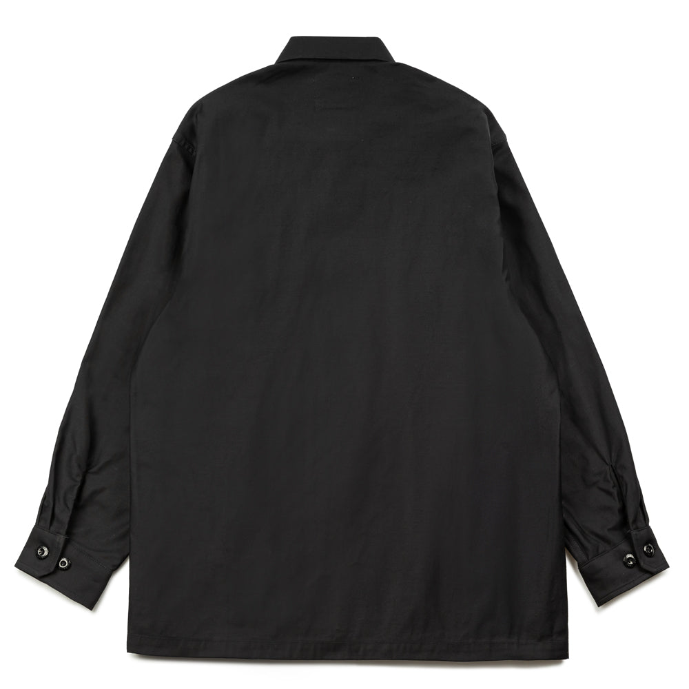 WTAPS CBW / LS / Cotton. Satin | Black