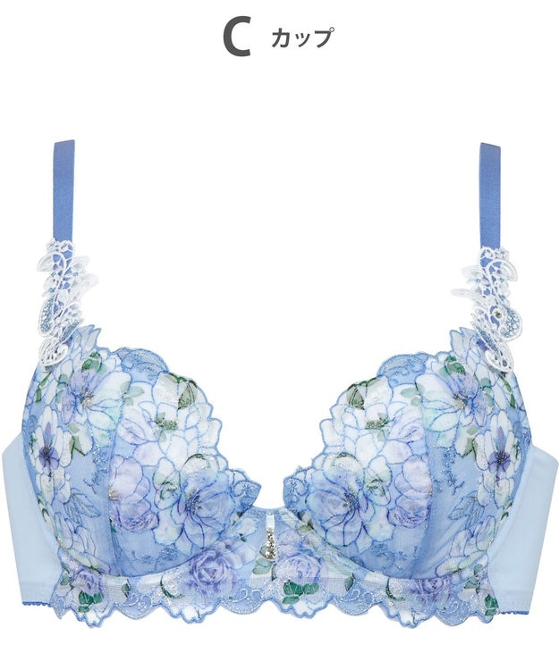 ルジェ 【パーソナルフィットプラス】 ブラジャー 胸の谷間を美しく