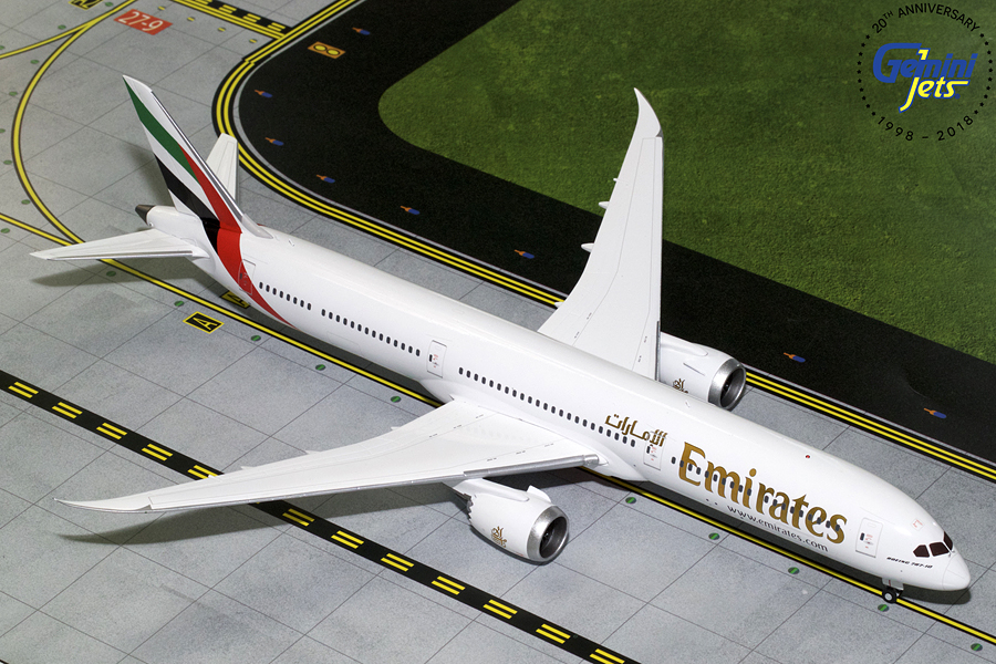 G2UAE740 GEMINI 200 Emirates / エミレーツ航空 Boeing787-10 1:200